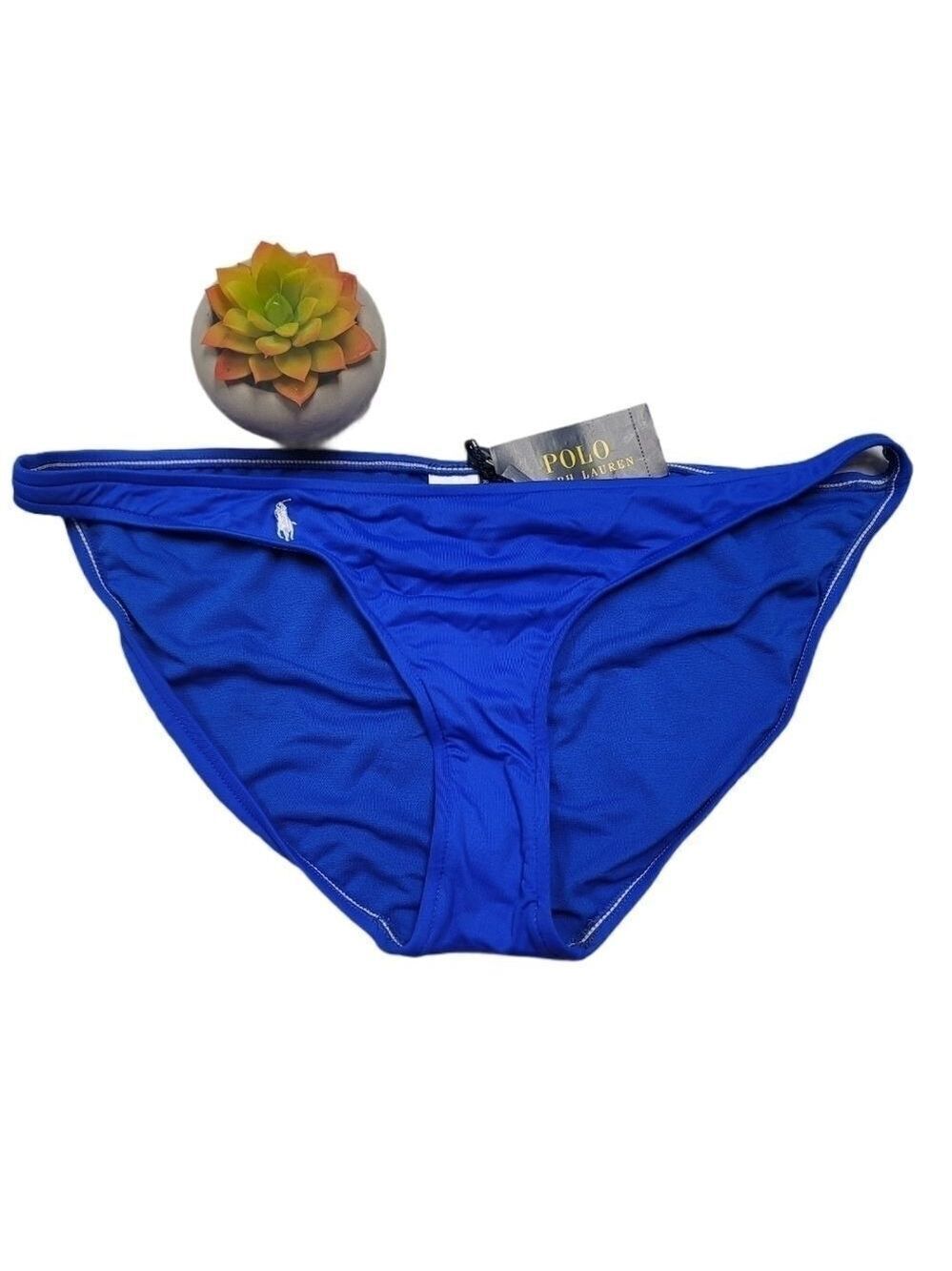 Polo Ralph Lauren Bikini Bottom XL Blue NWT
